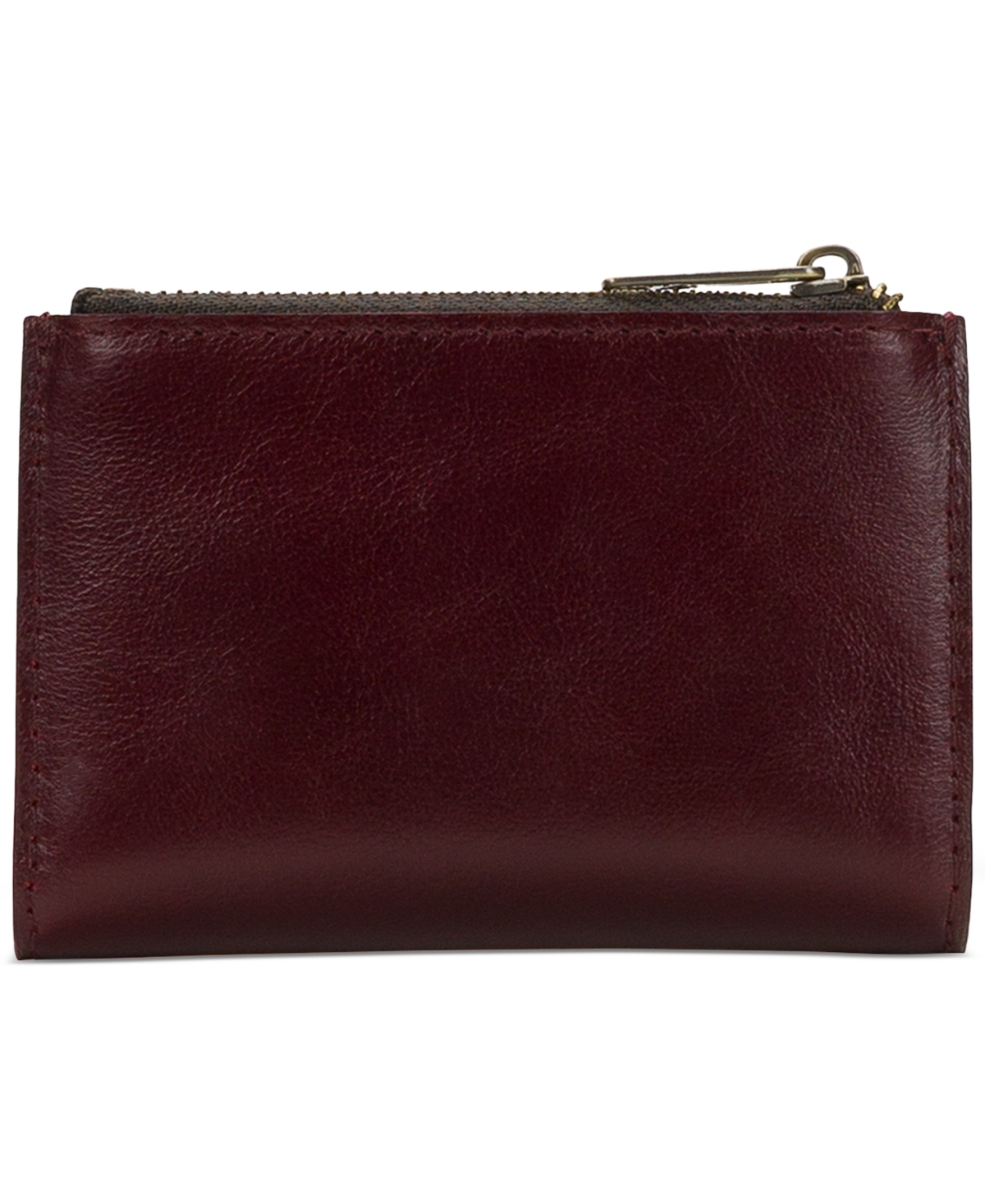 Patricia Nash Women's Busalla Bifold Zipper Wallet In Burgundy