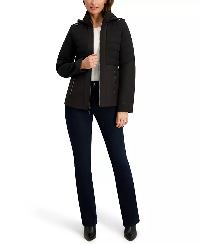 Women's Fleece-Lined Hooded Softshell Coat - thumbnail 7