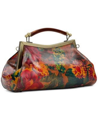 Kelmscott Small Leather Frame Crossbody Bag