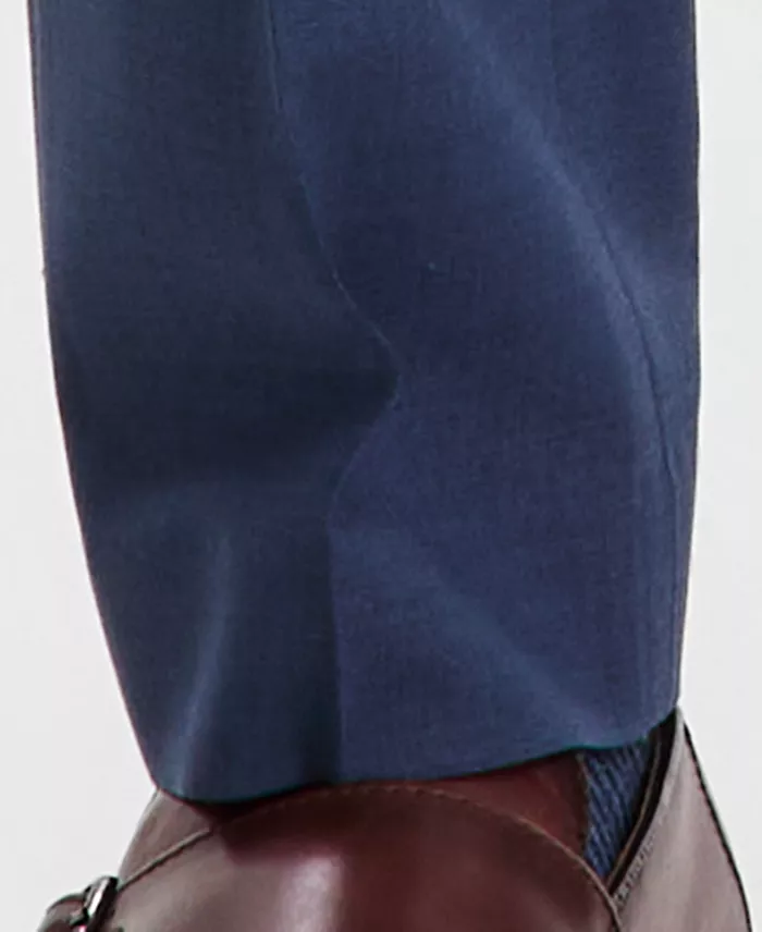 Men's Slim-Fit Wool-Blend Suit Separates Pants - thumbnail 6