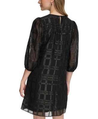 Women's Crew Neck Shift Dress