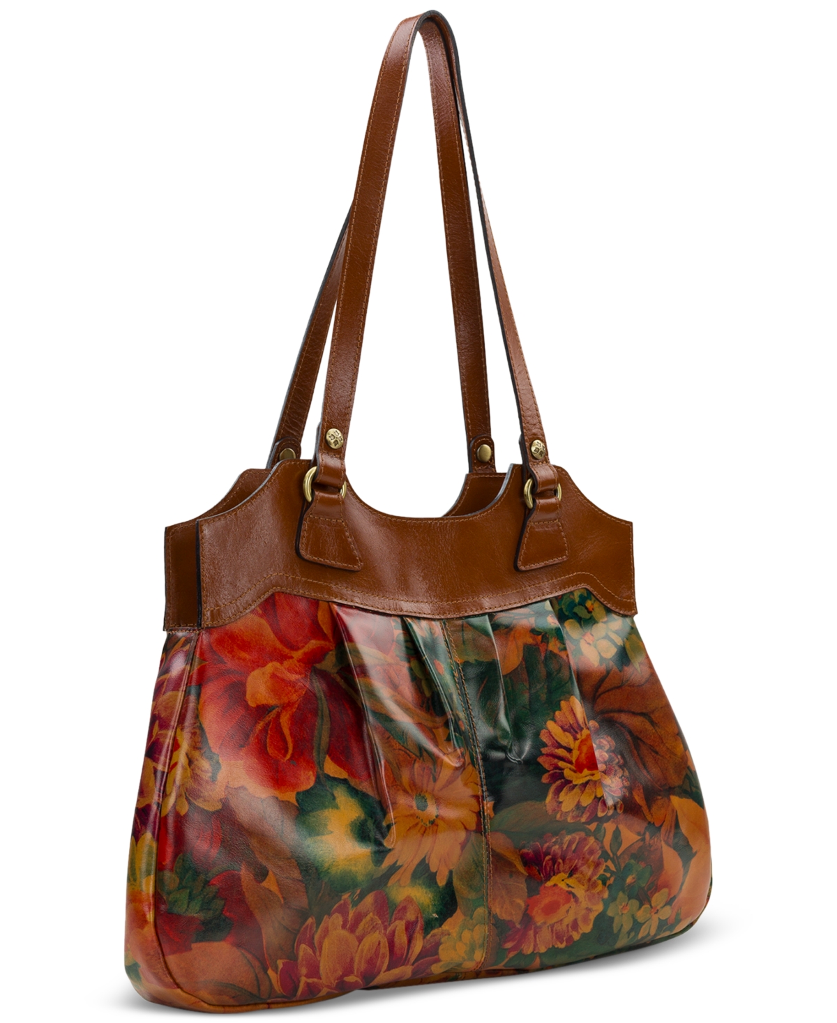 Patricia Nash Napoli Extra Large Satchel In Multi
