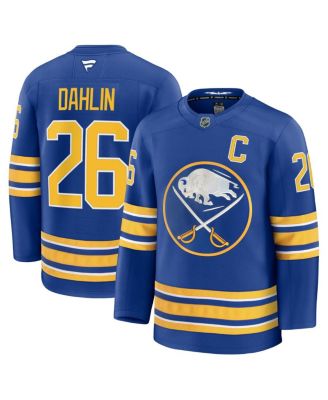 Fanatics - Men's Rasmus Dahlin Royal Buffalo Sabres Premium Captain's Patch with Jersey