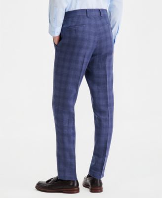 Men's Slim-Fit Linen Suit Separates Pants