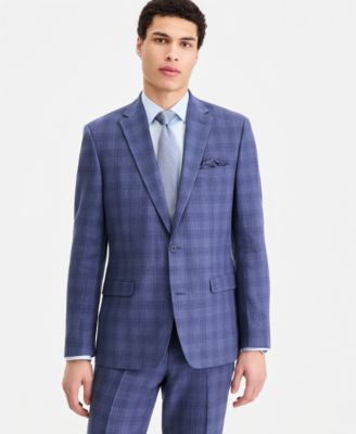 Men's Slim-Fit Linen-Blend Suit Separates, Macy's Exclusive