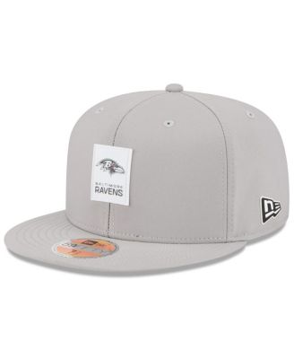 New Era - Men's Gray Baltimore Ravens 2025 Sideline 59FIFTY Fitted Hat