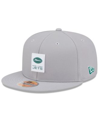 New Era - Men's Gray New York Jets 2025 Sideline 59FIFTY Fitted Hat