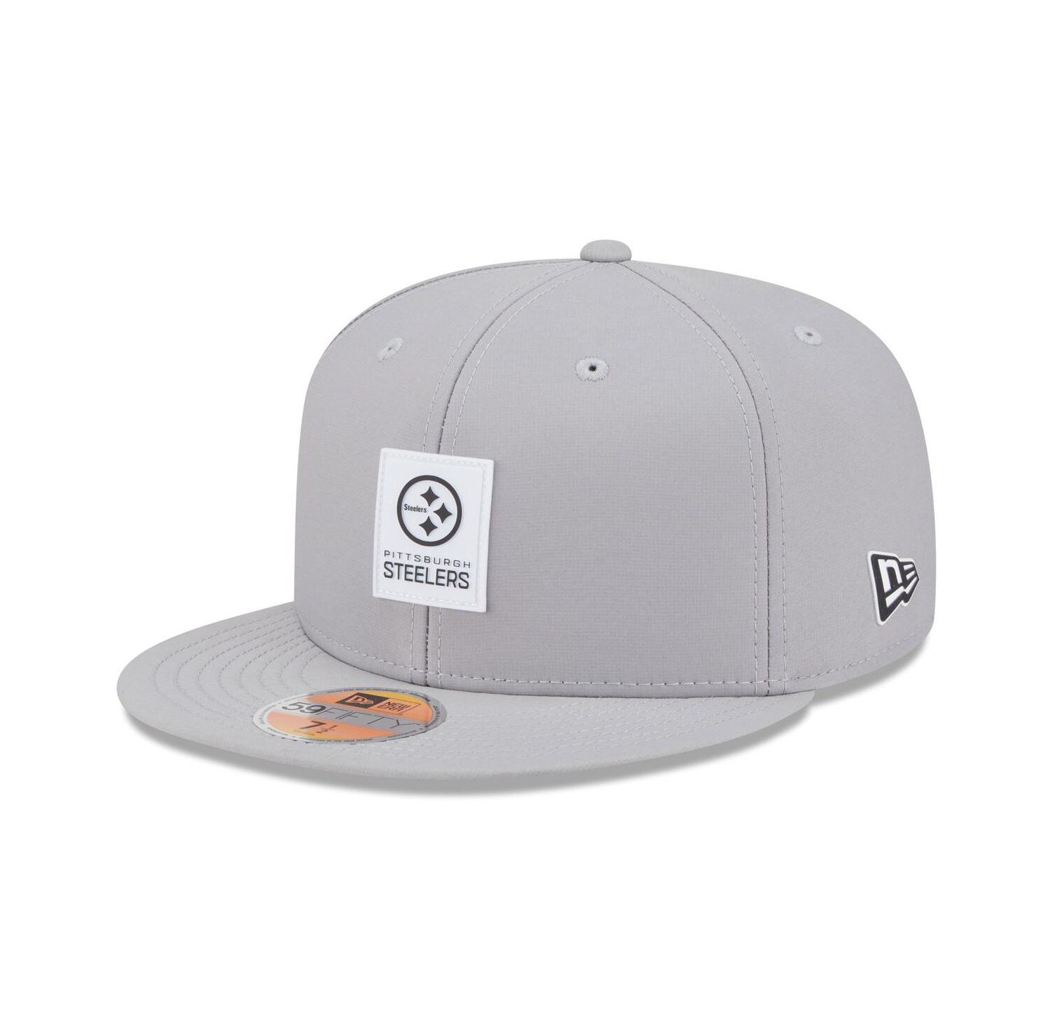 Men's Gray Pittsburgh Steelers 2025 Sideline 59FIFTY Fitted Hat