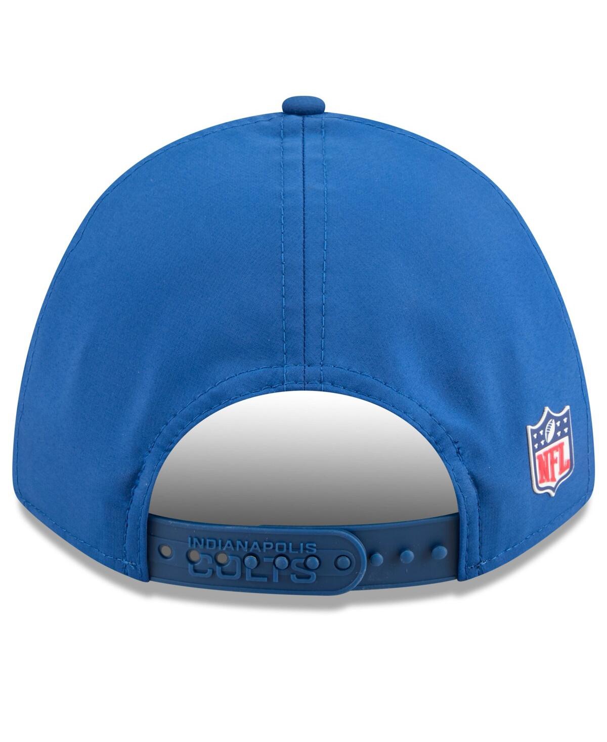 New Era Big Boys And Girls Royal Indianapolis Colts 2025 Sideline 9forty Adjustable Hat In Blue