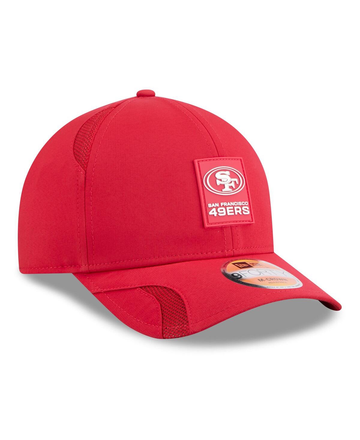 New Era Big Boys And Girls Scarlet San Francisco 49ers 2025 Sideline 9forty Adjustable Hat In Red