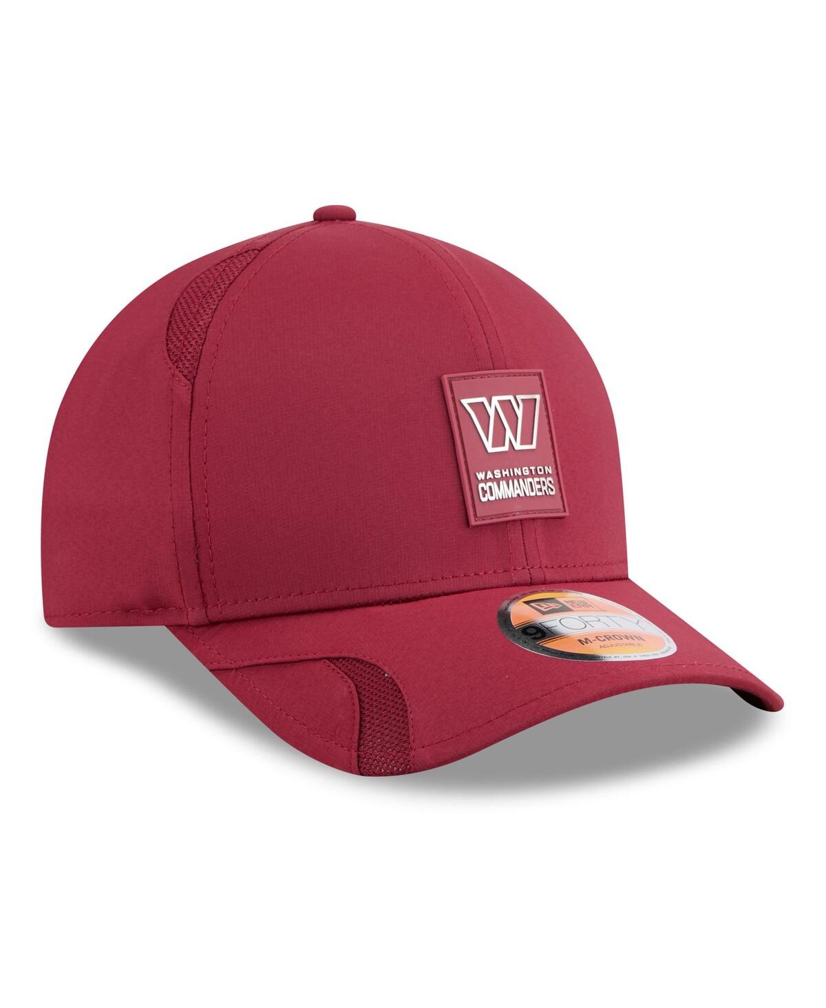 New Era Big Boys And Girls Burgundy Washington Commanders 2025 Sideline 9forty Adjustable Hat In Burgundy