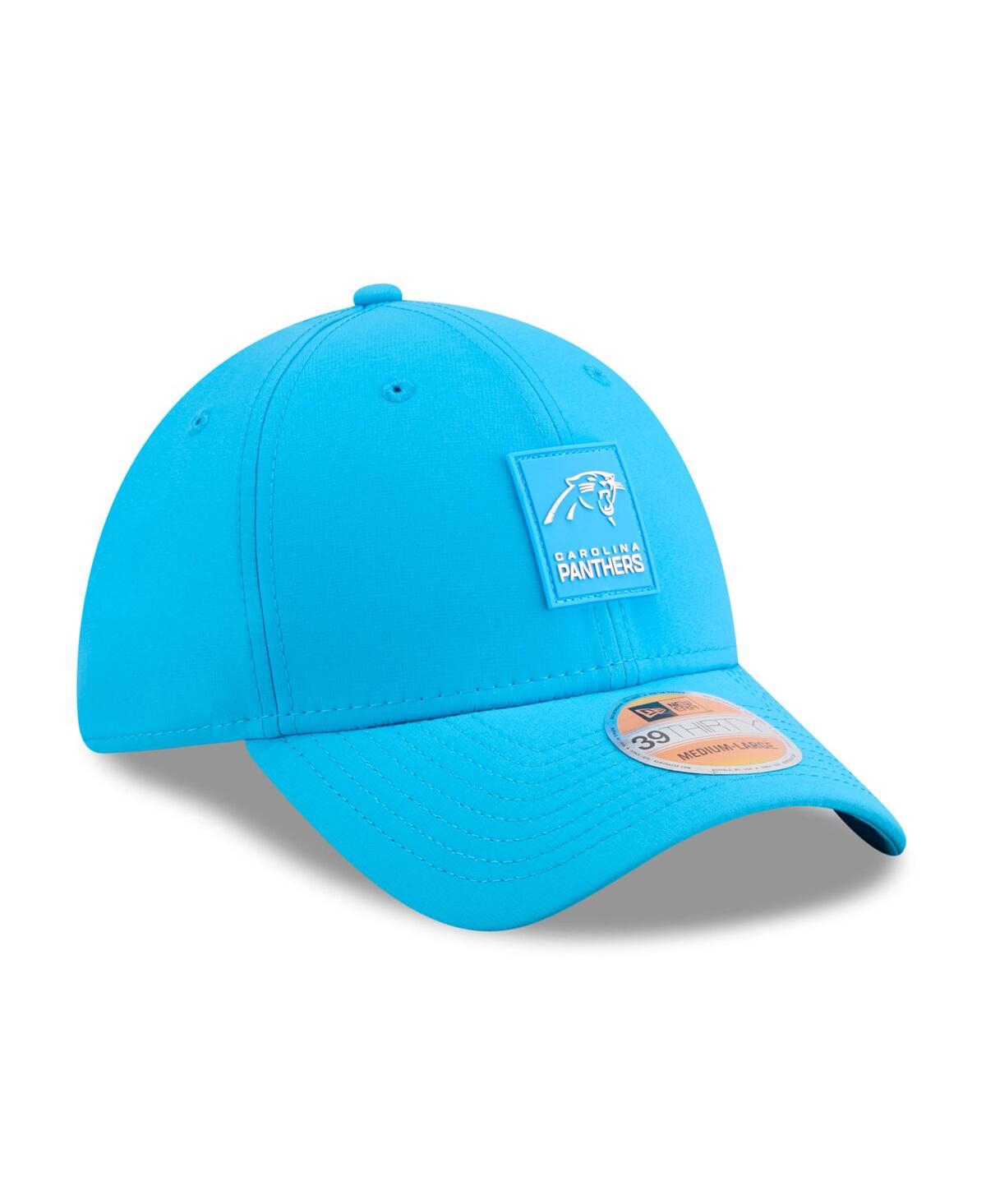 New Era Men's Blue Carolina Panthers 2025 Sideline 39thirty Flex Hat In Blue