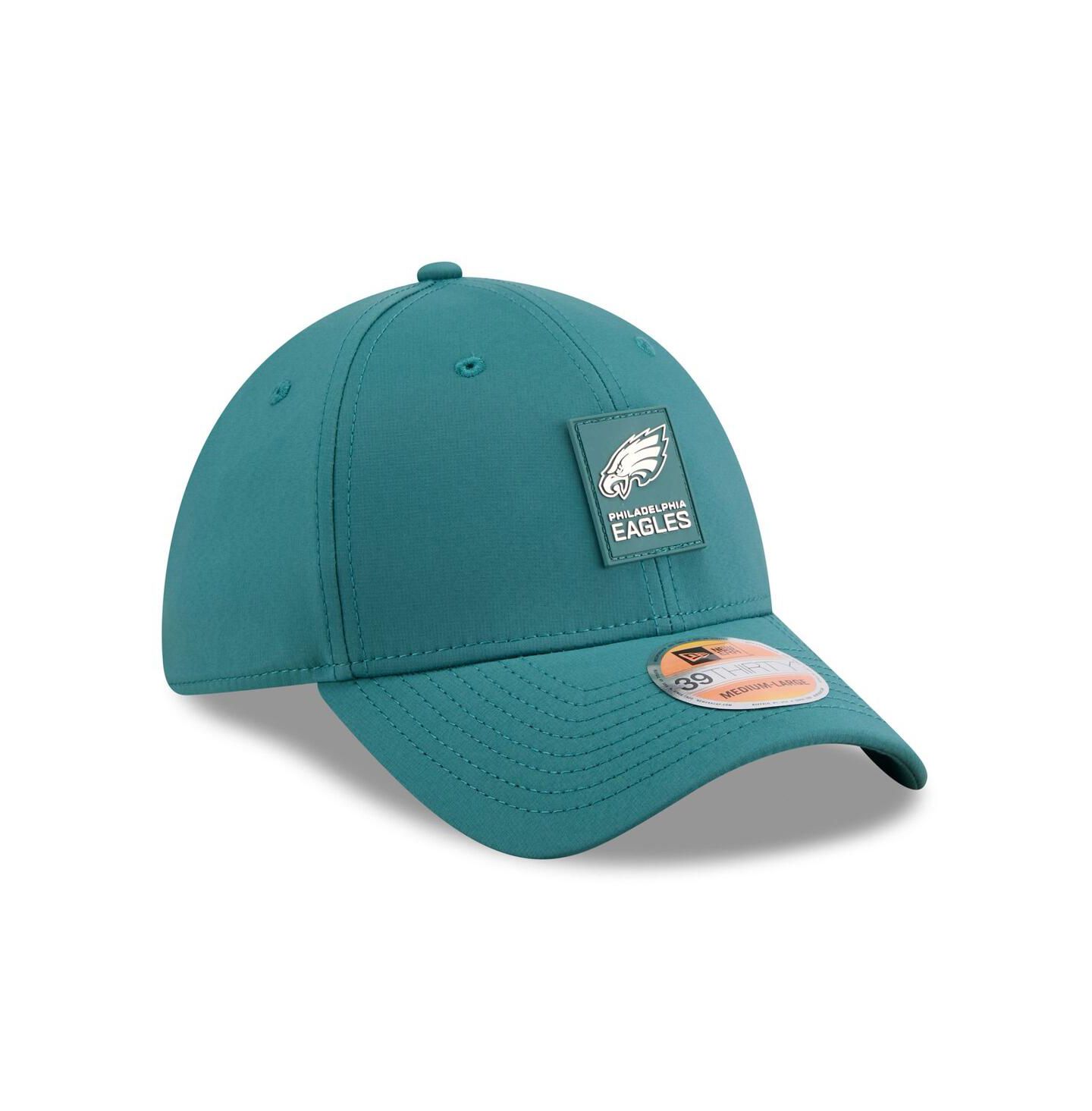 Мужская кепка New Era Midnight Green Philadelphia Eagles 2025 Sideline 39THIRTY Flex Hat — фото 4
