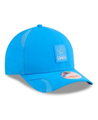 Men's Blue Detroit Lions 2025 Sideline M-Crown 9FORTY Adjustable Hat
