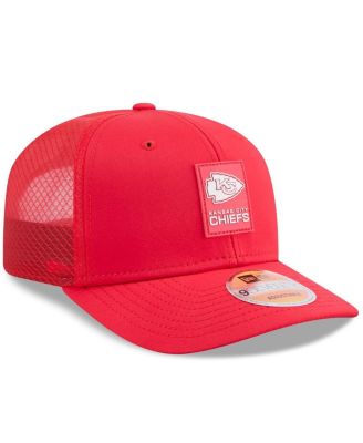 Men's Red Kansas City Chiefs 2025 Sideline 9SEVENTY Trucker Adjustable Hat