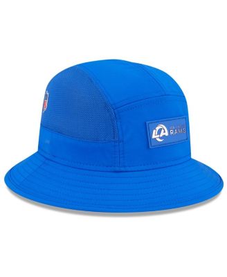 Men's Royal Los Angeles Rams 2025 Sideline Bucket Hat