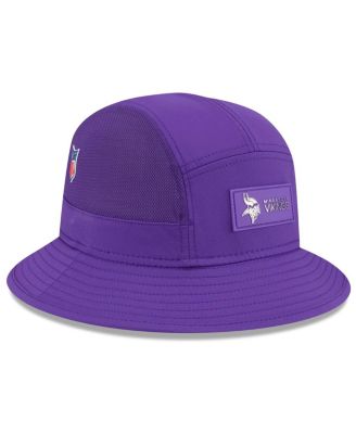 Men's Purple Minnesota Vikings 2025 Sideline Bucket Hat