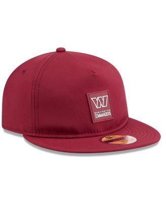 Men's Burgundy Washington Commanders 2025 Sideline Retro Crown 59FIFTY Fitted Hat