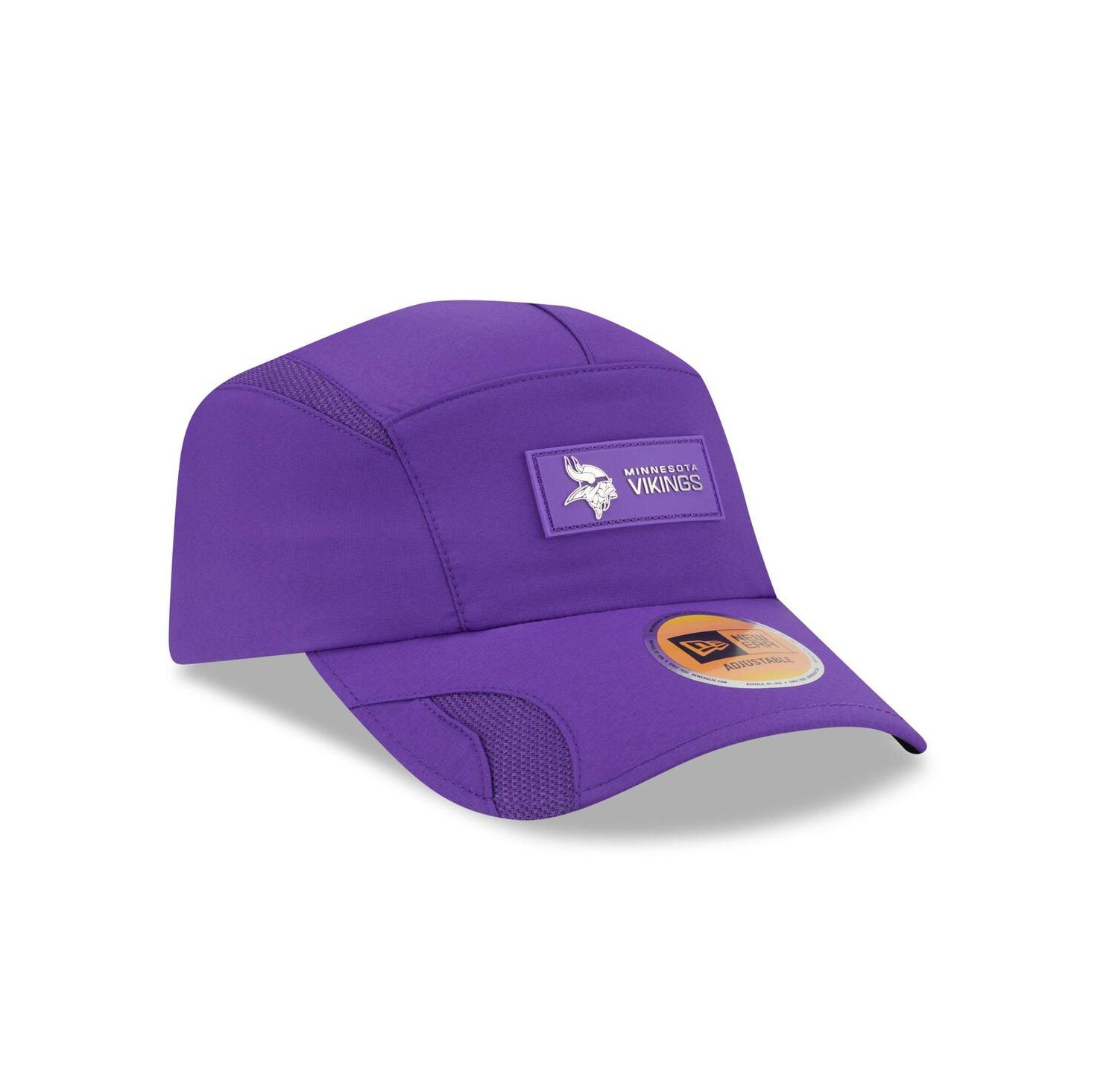 Men's Purple Minnesota Vikings 2025 Sideline Runner Adjustable Hat