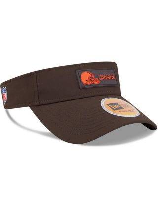 Men's Brown Cleveland Browns 2025 Sideline Visor Hat