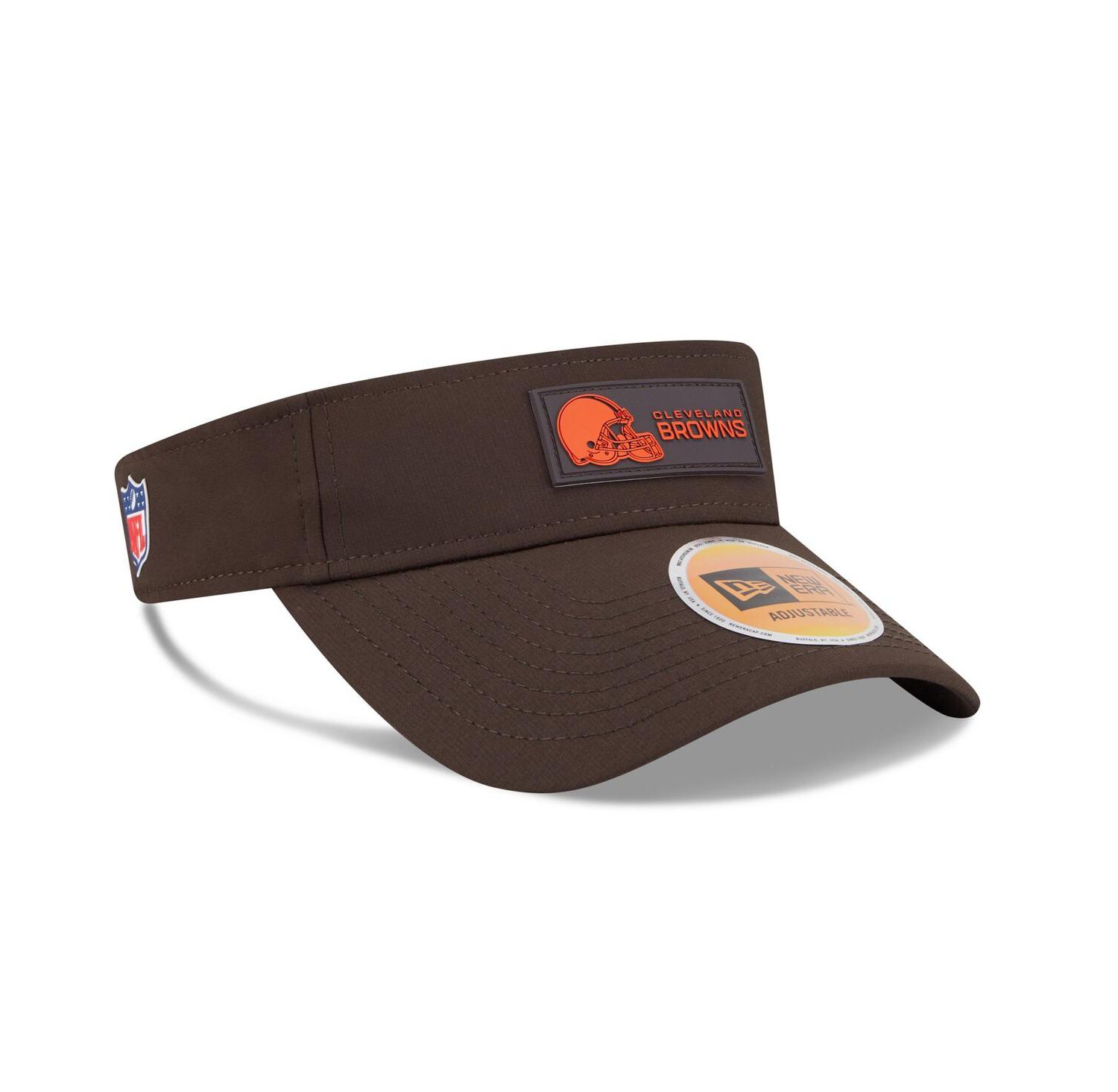 Men's Brown Cleveland Browns 2025 Sideline Visor Hat