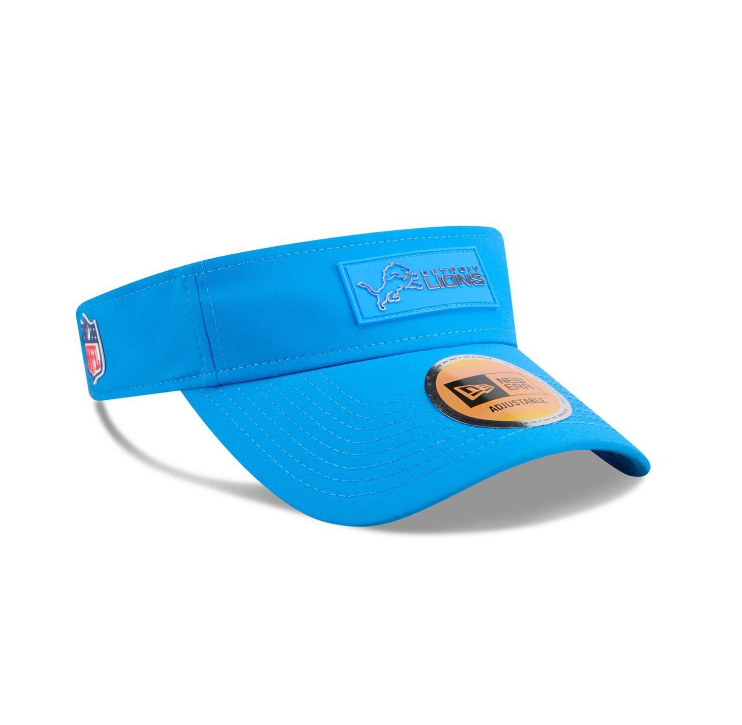 Men's Blue Detroit Lions 2025 Sideline Visor Hat