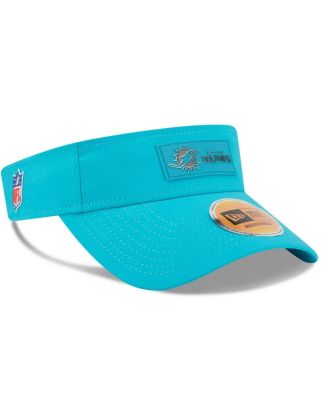 Men's Aqua Miami Dolphins 2025 Sideline Visor Hat