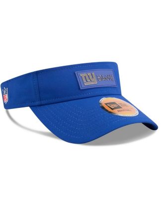 Men's Royal New York Giants 2025 Sideline Visor Hat