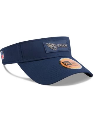 Men's Navy Tennessee Titans 2025 Sideline Visor Hat