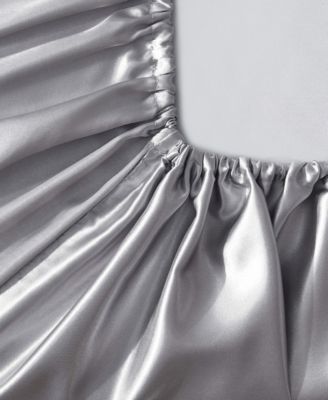 Silky Satin 4-Pc. Sheet Set, Queen