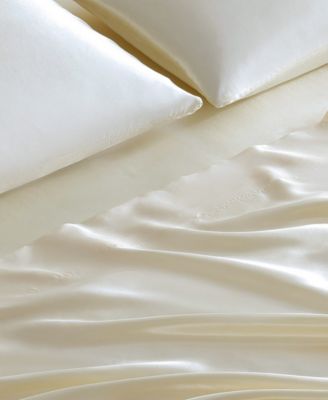 Silky Satin 3-Pc. Sheet Set, Twin XL
