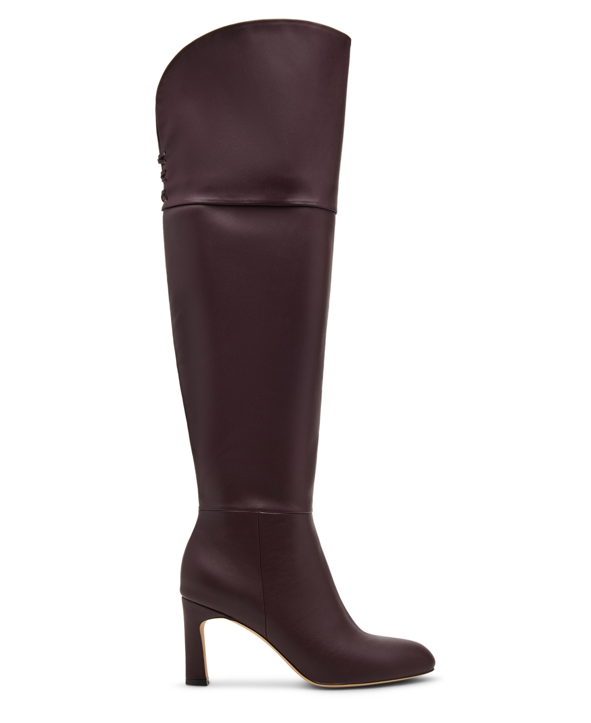 Madden Girl Women's Decode Wide-calf Over-the-knee Dress Boots In Burgundy