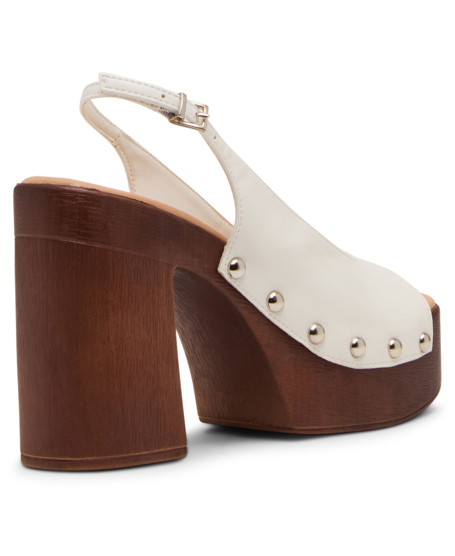 Women's Xanadu Wooden Platform Slingback Pumps