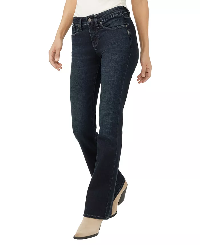 Women's Suki Mid Rise Curvy Fit Bootcut Jeans - thumbnail 2