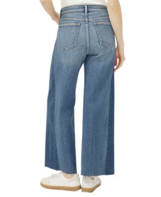 Women's Isbister High Rise Two-Tone Wide Leg Jeans
