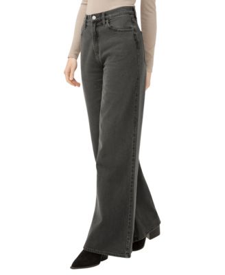 Women's Highly Desirable High Rise Ultra Wide Leg Jeans