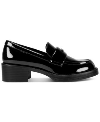 Civelli Heeled Round Toe Slip-on Loafers