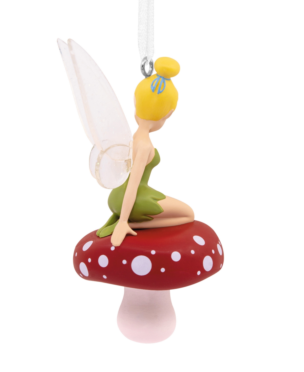 Hallmark Disney Tinker Bell On Mushroom Christmas Tree Ornament In Multi