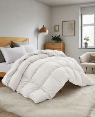 Buttery Soft Goose Down Feather Comforter, California King