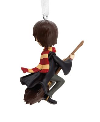 Harry Potter on Broom Stylized Christmas Tree Ornament