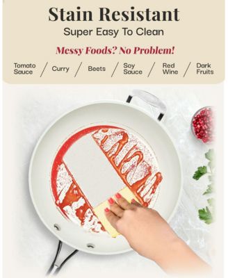 Natural Collection 14 in. Ceramic Nonstick Skillet