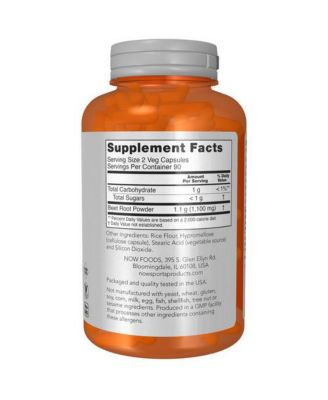 Beet Root ,550 Mg ,180 Veg Caps