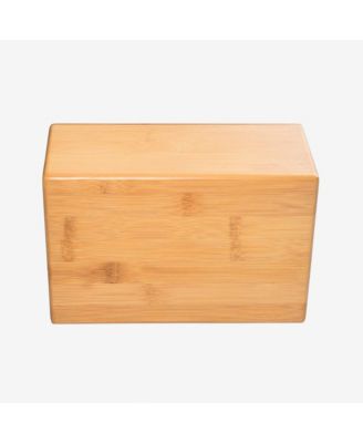 Bamboo Yoga Block 4"