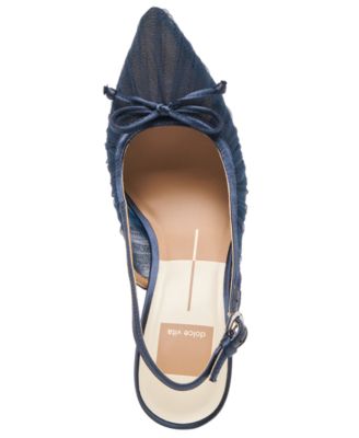 Women's Yela Tule Bow Slingback Pumps