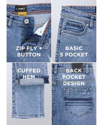 Big Boy's Distressed Jeans Size 8-18