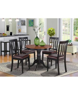 5 PC Kitchen nook Dining set-small Table as well as 4 Kitchen Dining Chairs