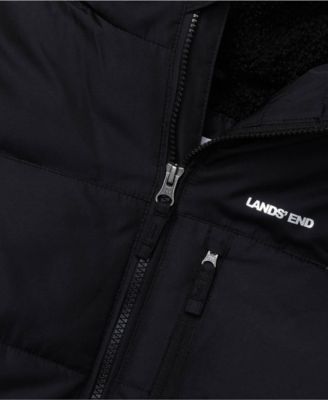 Boys Water Resistant High Pile Lined Coat