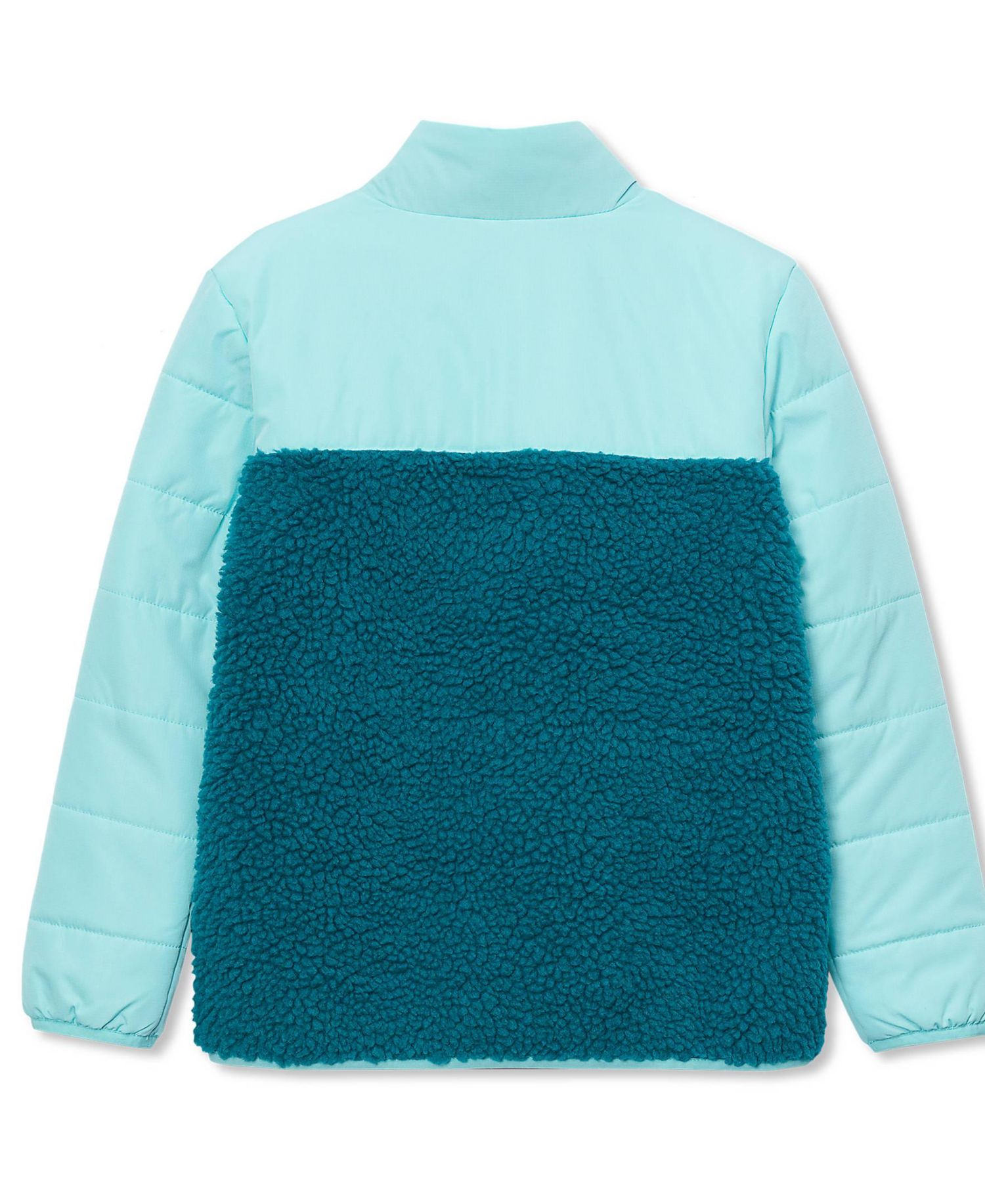 Kids Water Resistant Mixed Media Insulated Jacket