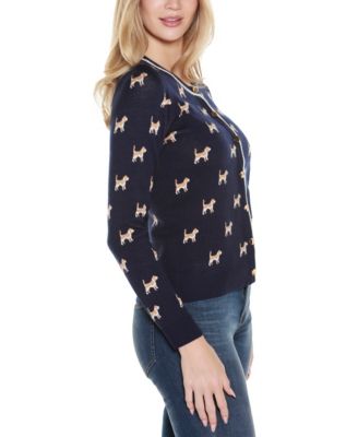 Women's Fetch-ing Fun Cardigan Sweater