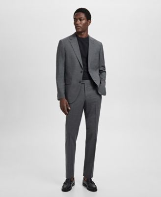 Men's Turin Virgin Wool Suit Pants